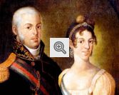 Dom João VI (ao lado de sua esposa, Carlota Joaquina) trouxe diversas mudanças com a transferência da Família Real para o Brasil.